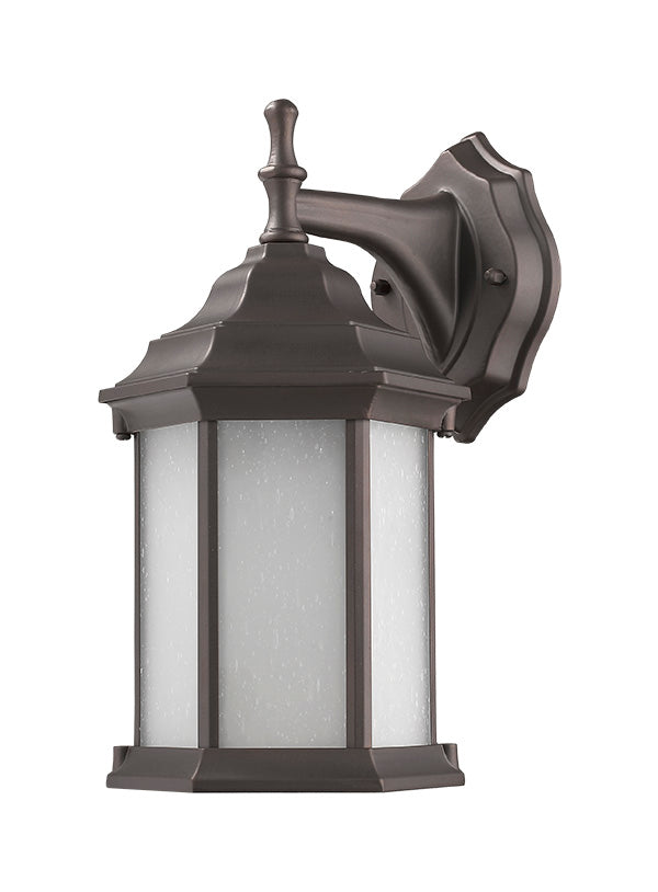 Picnic 1-Light Black Outdoor Wall Light