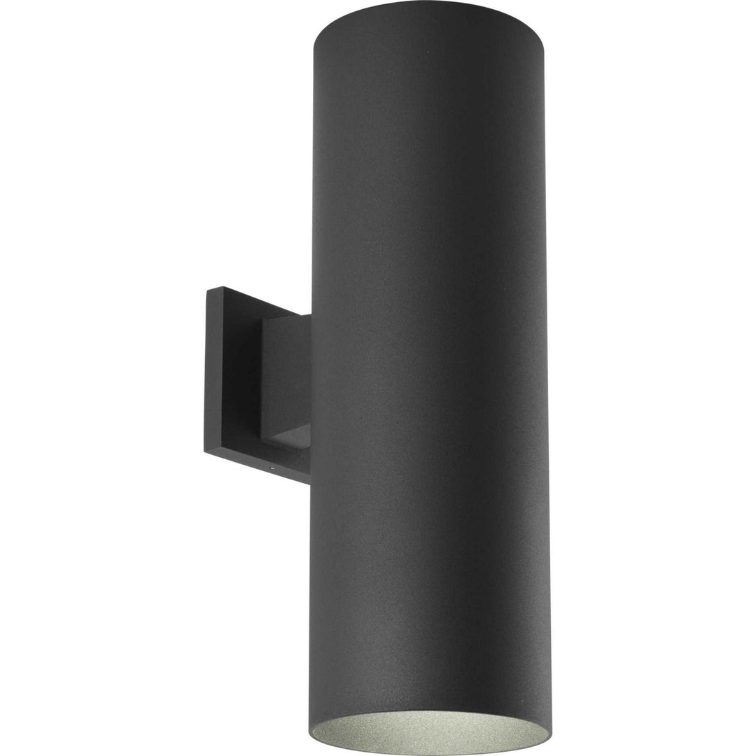 Cylinder Two Light Wall Lantern in Black - available from The Lighting Shoppe, trusted by Canadian homeowners