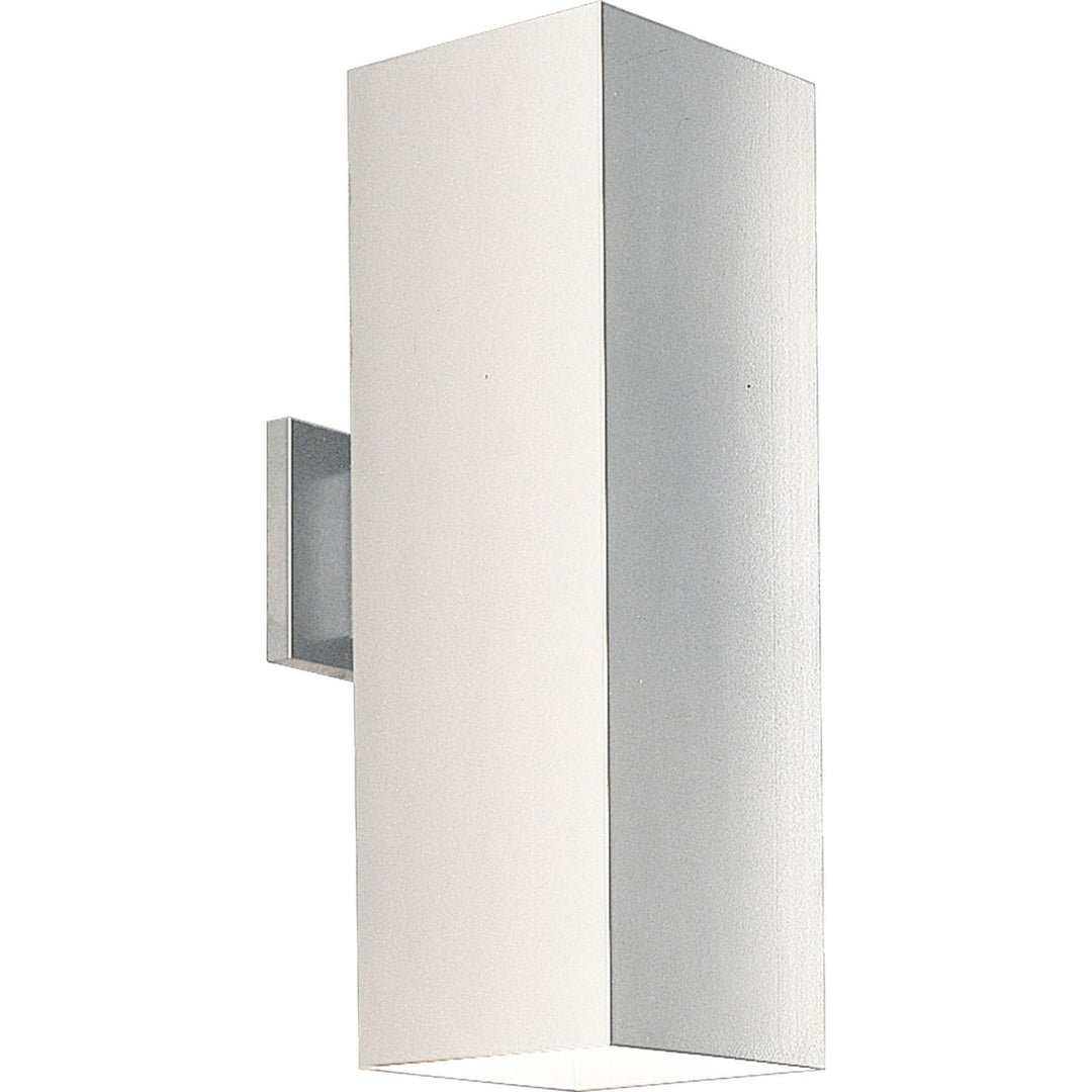 Square Two Light Wall Lantern in White - available from The Lighting Shoppe, trusted by Canadian homeowners