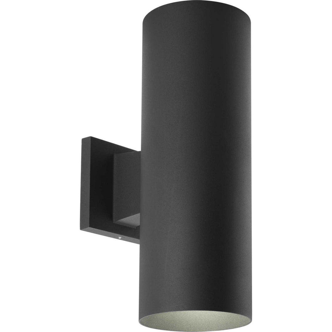 Cylinder Two Light Wall Lantern in Black - available from The Lighting Shoppe, trusted by Canadian homeowners