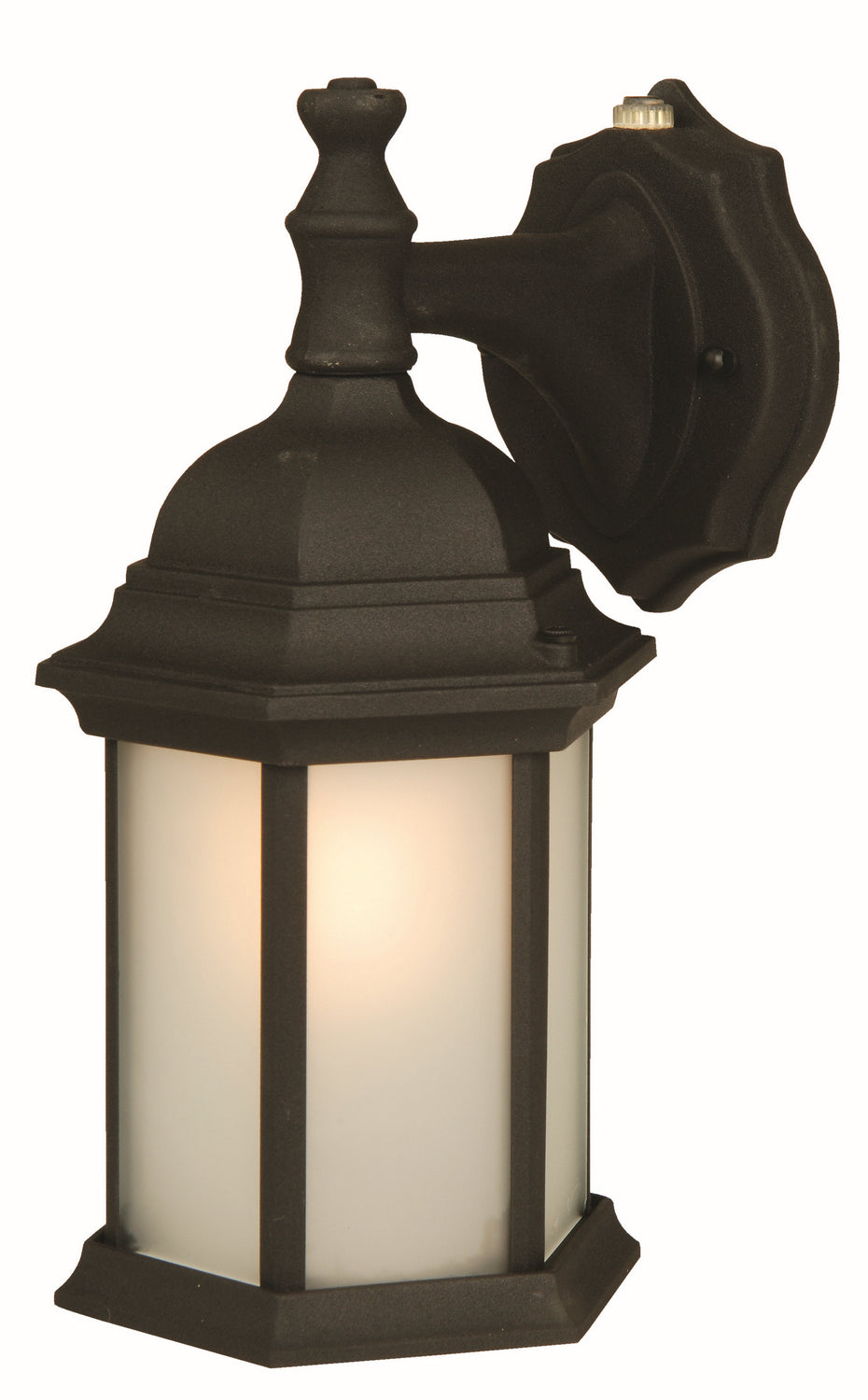 Craftmade Canada - Z294-TB - One Light Wall Mount - Hex Style Cast - Textured Black