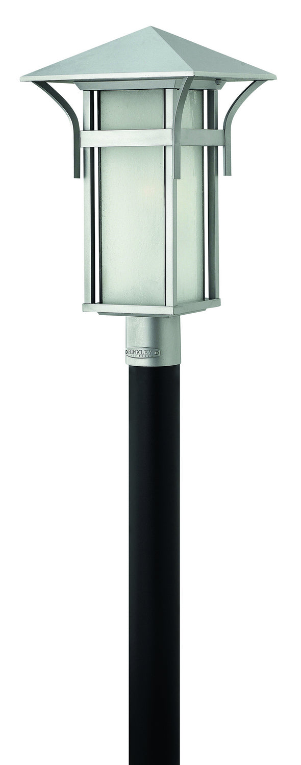Harbor LED Post Top or Pier Mount Lantern in Titanium - available from The Lighting Shoppe, trusted by Canadian homeowners