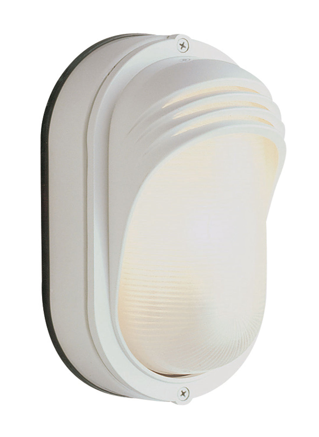 Fringe One Light Bulkhead in White - available from The Lighting Shoppe, trusted by Canadian homeowners