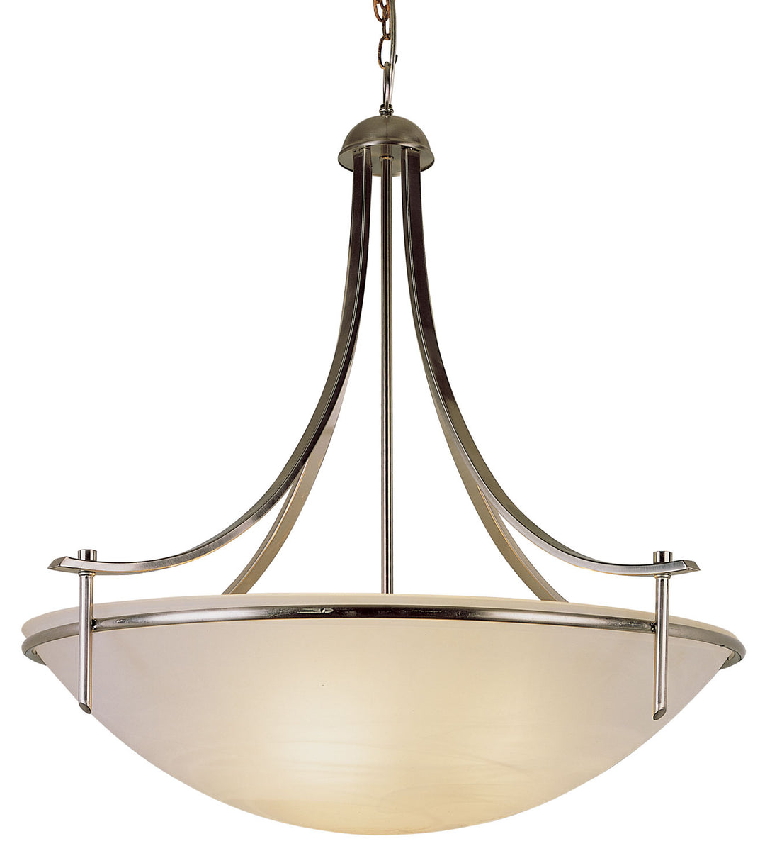 Vitalian Four Light Pendant in Brushed Nickel - available from The Lighting Shoppe, trusted by Canadian homeowners