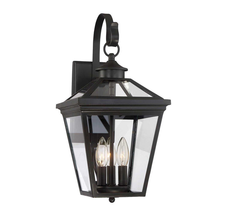 Savoy House - 5-141-13 - Three Light Wall Lantern - Ellijay - English Bronze