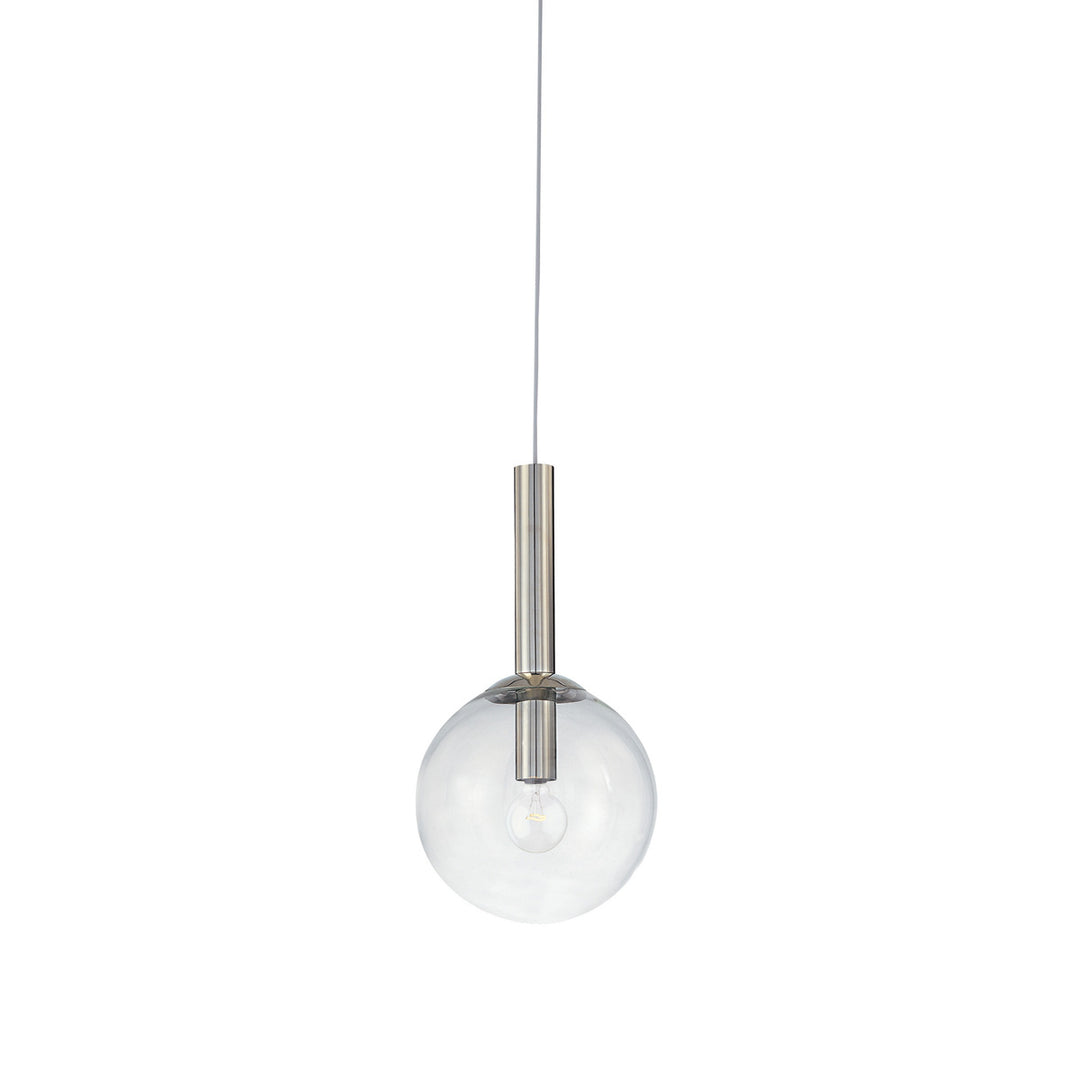 Bubbles One Light Pendant in Polished Nickel - available from The Lighting Shoppe, trusted by Canadian homeowners