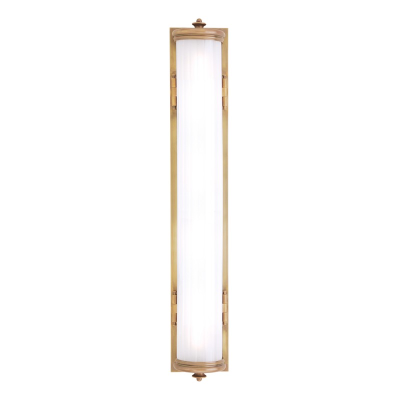 Bristol Four Light Bath Bracket in Aged Brass - available from The Lighting Shoppe, trusted by Canadian homeowners