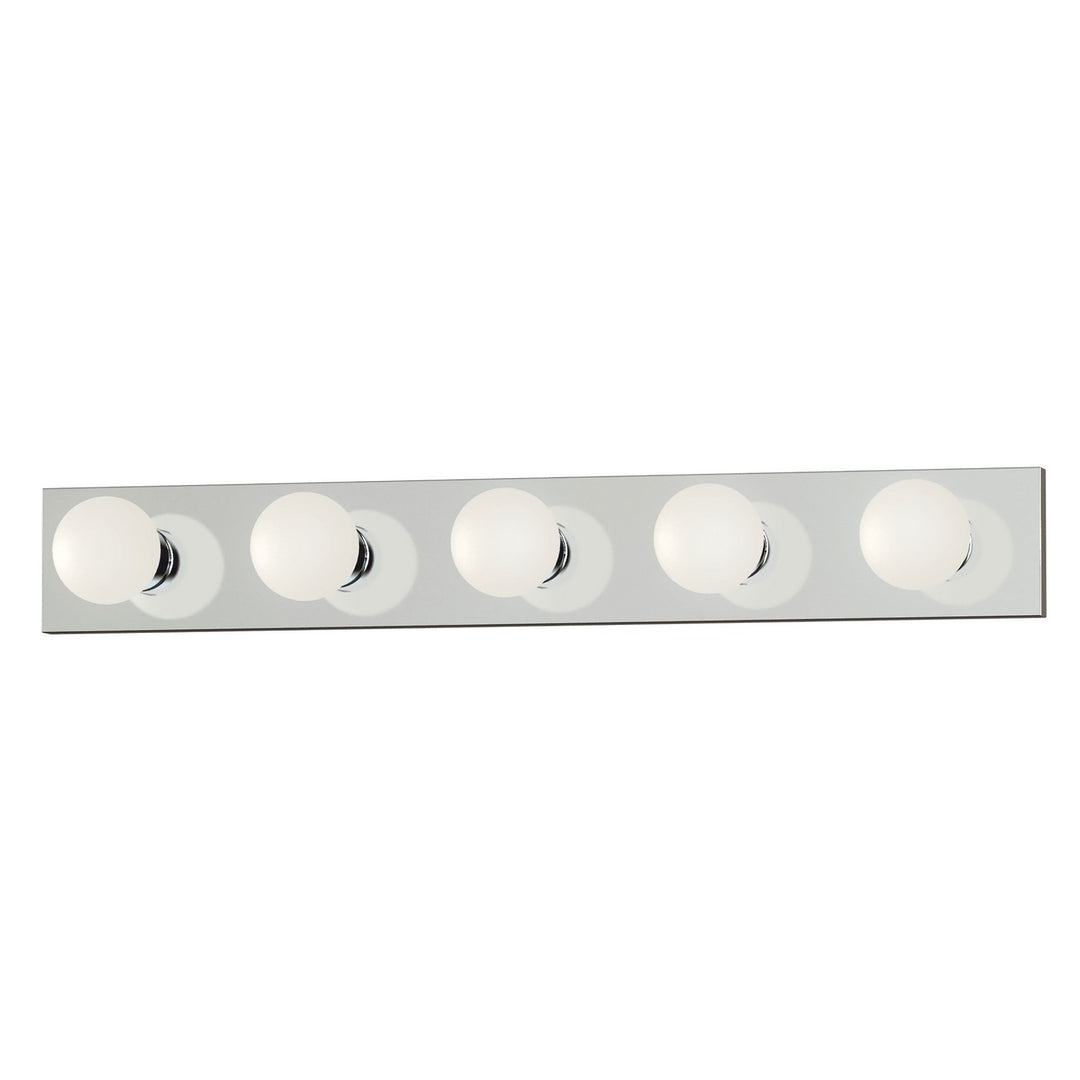 Maxim - 4455PC - Five Light Bath Vanity - Essentials - 445x - Polished Chrome