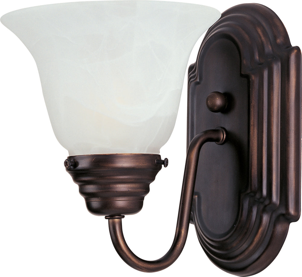 Maxim - 8011MROI - One Light Wall Sconce - Essentials - 801x - Oil Rubbed Bronze