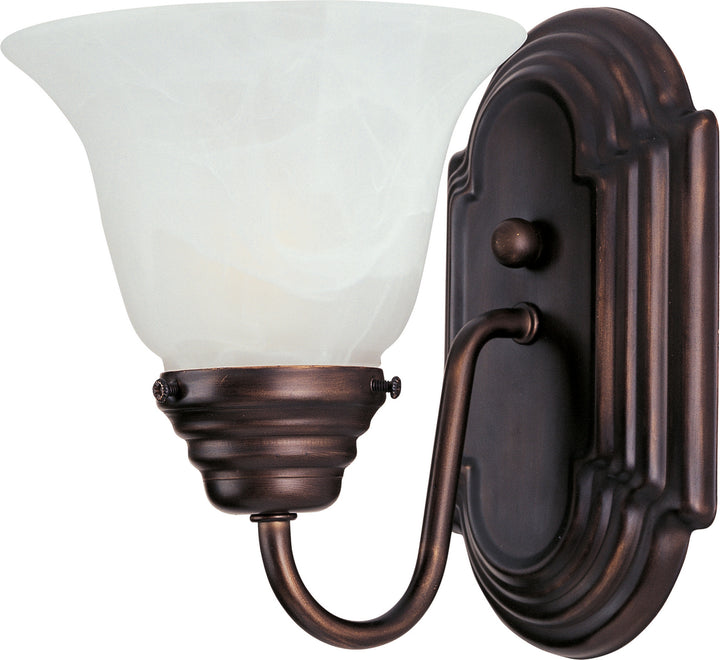 Maxim - 8011MROI - One Light Wall Sconce - Essentials - 801x - Oil Rubbed Bronze