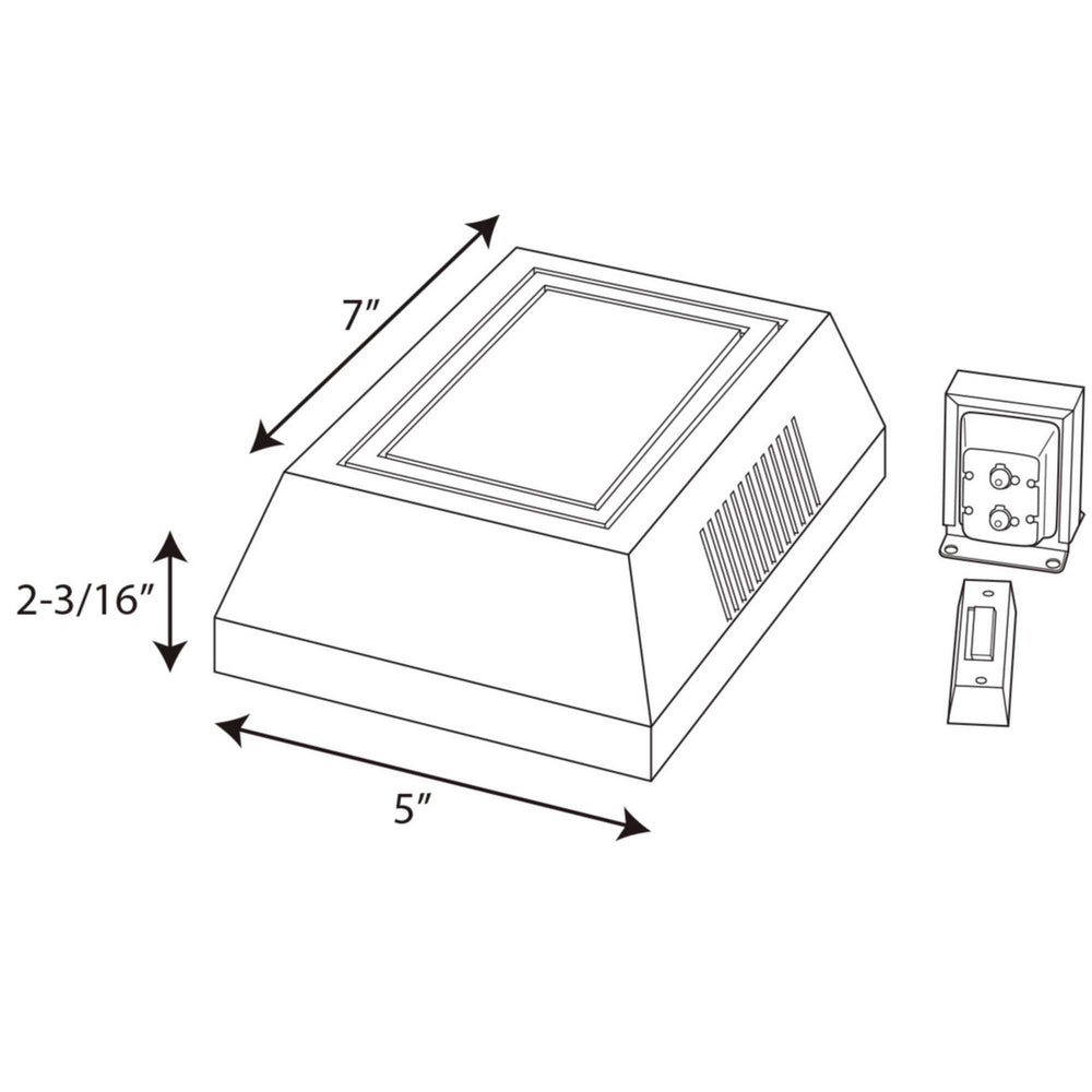 Progress Canada - PC001-30 - One Chime Kit - Door Chimes - White
