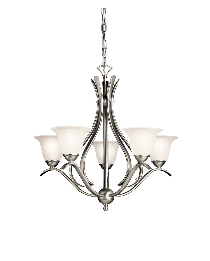 Kichler Canada - 2020NI - Five Light Chandelier - Dover - Brushed Nickel