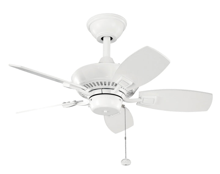 Kichler Canada - 300103WH - 30"Ceiling Fan - Canfield - White
