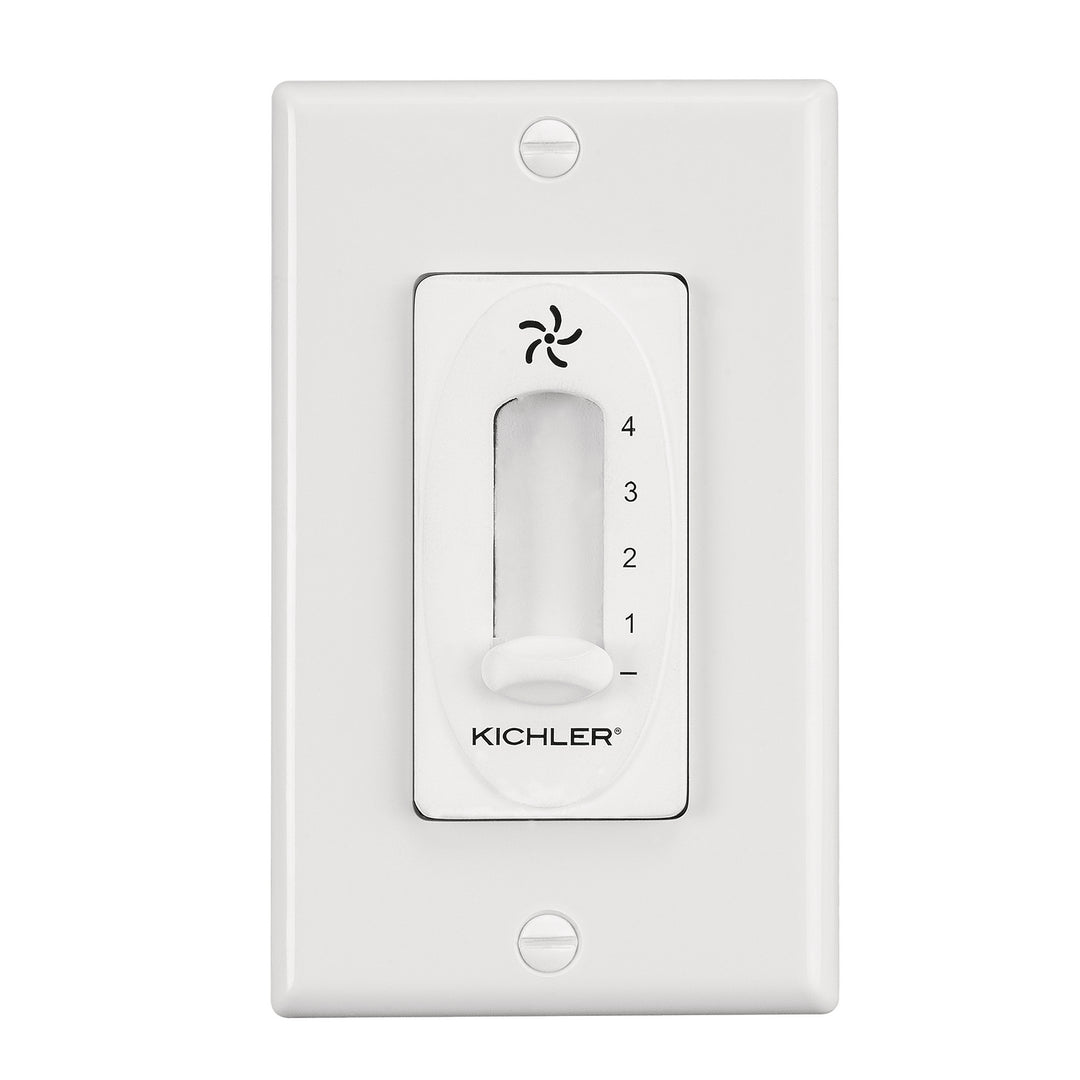 Kichler Canada - 337012WH - 4 Speed Fan Slide Control - Accessory - White