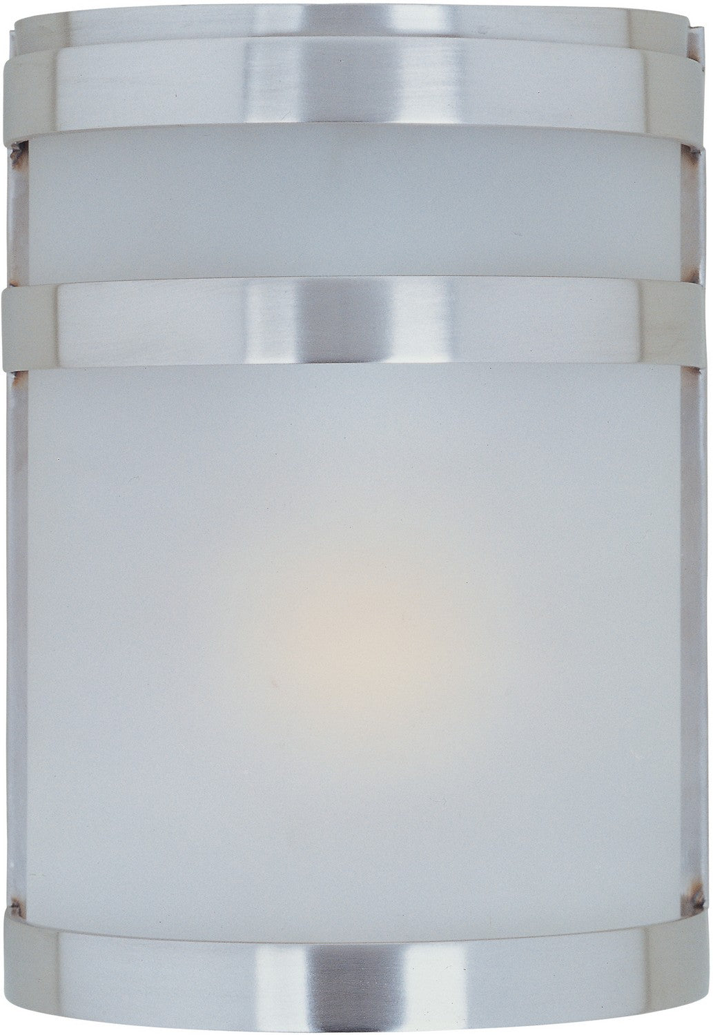 Maxim - 5000FTSST - One Light Outdoor Wall Lantern - Arc - Stainless Steel