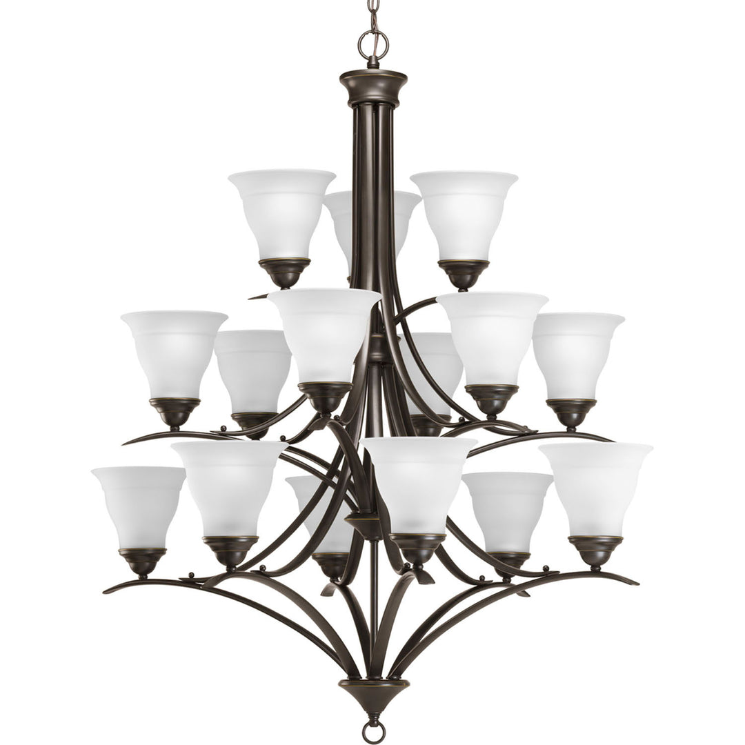 Progress Canada - P4365-20 - 15 Light Chandelier - Trinity - Antique Bronze