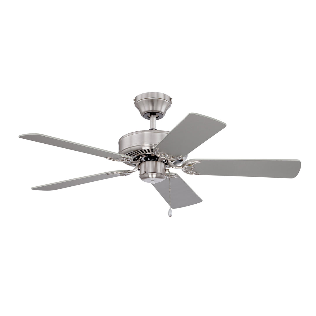 Kendal Canada - AC6842-SN - 42"Ceiling Fan - Builder'S Choice - Satin Nickel