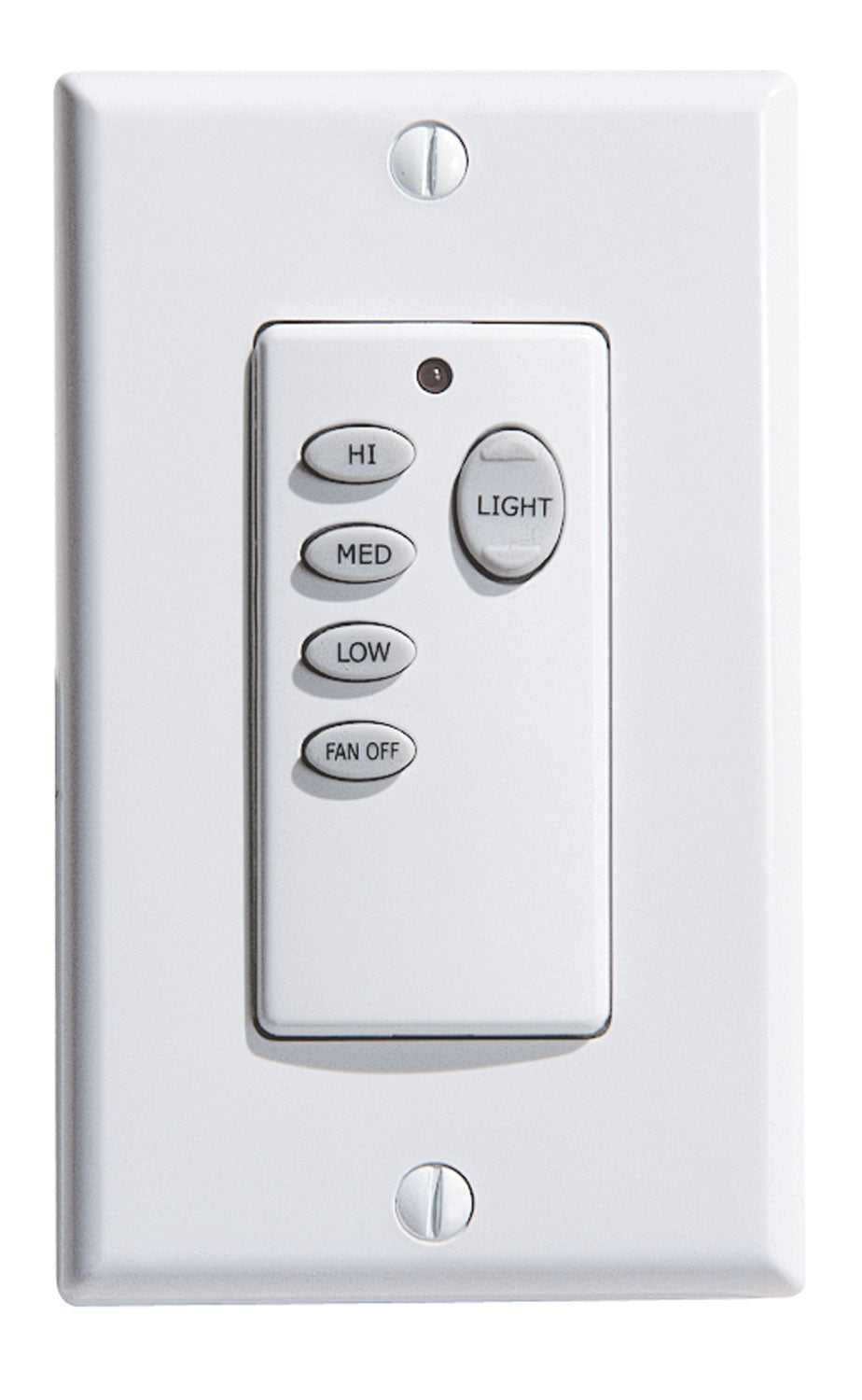 Remote Secondary Mounted Remote Transmitter Fan Wall Mount Control in White Kendal Canada