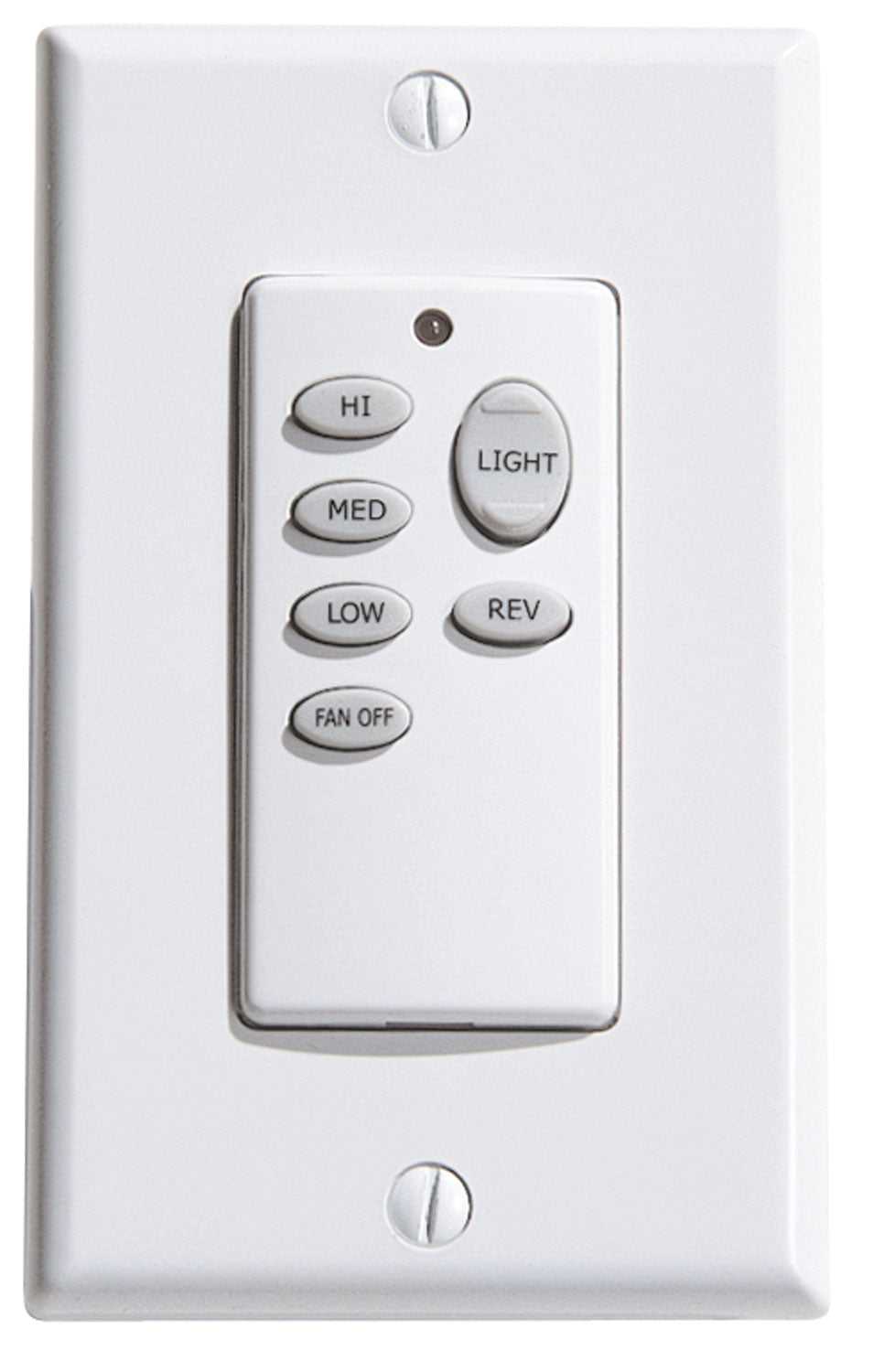 Remote In Line Mounted Transmitter Remote Secondary Wall Mounted Remote Transmitter in White/Ivory by ...