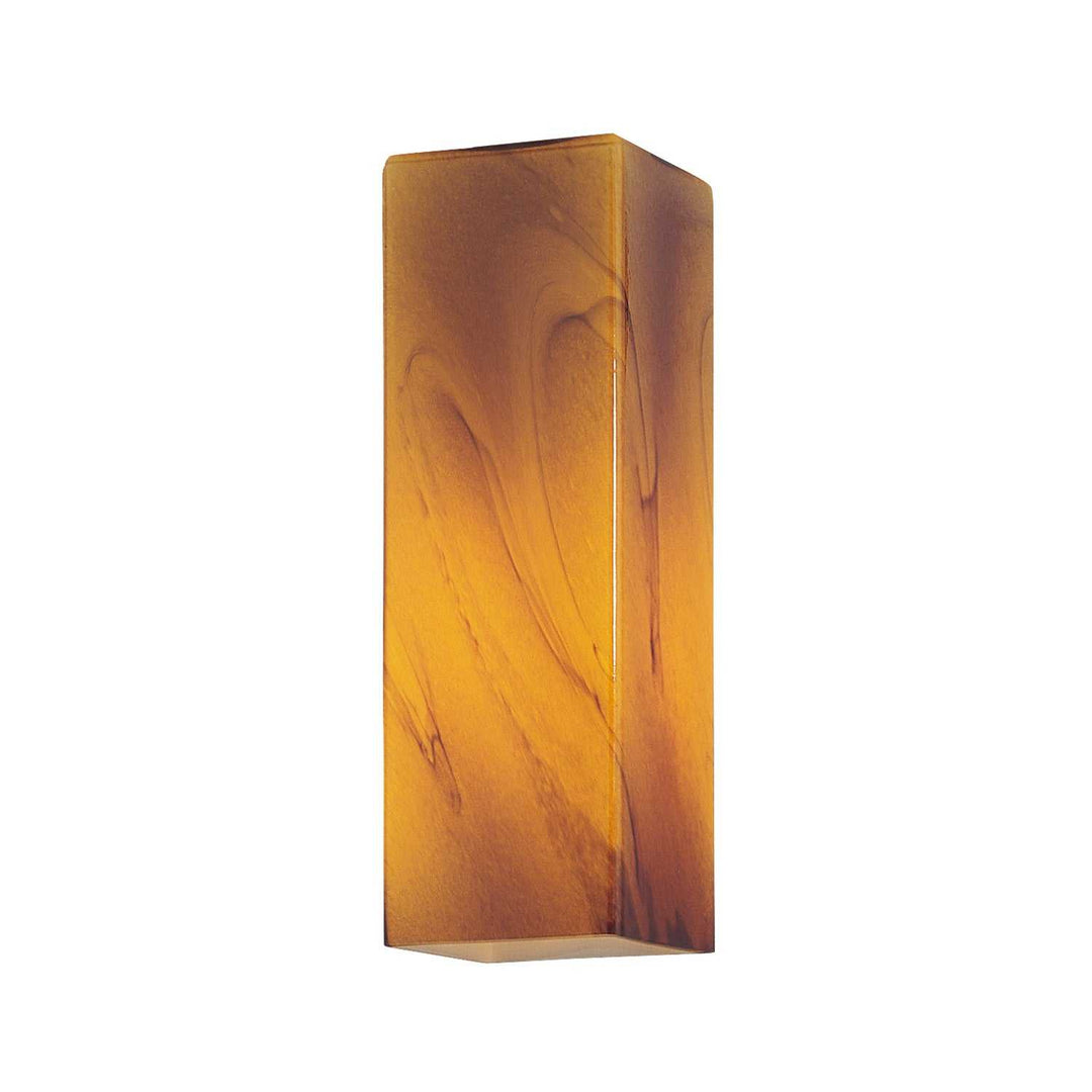 Pendant Glass Glass Shade in Amber Swirl Kendal Canada