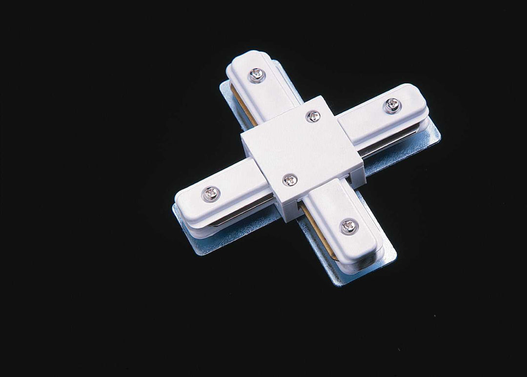 Track Accessory X Connector in White Kendal Canada