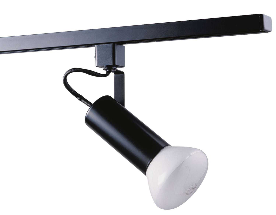 Track Cylinder One Light Universal Track in Black Kendal Canada