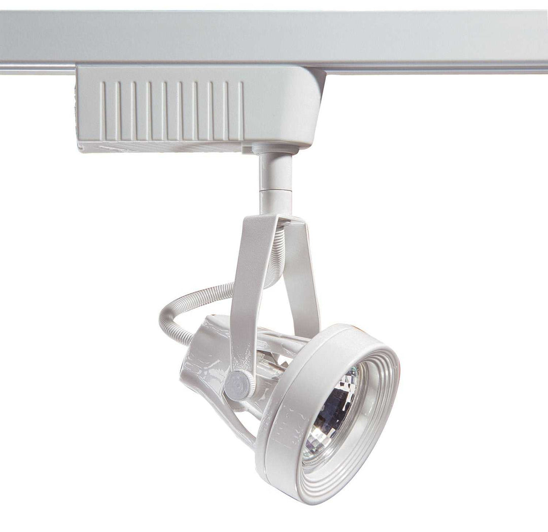 Track Cylinder One Light Track Head in White Kendal Canada