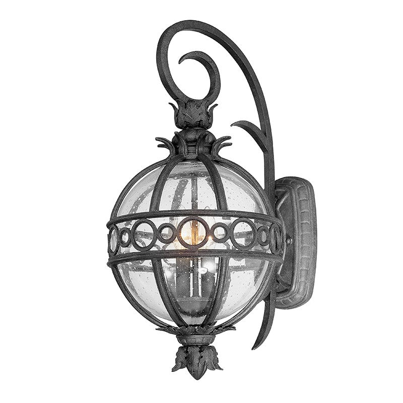 Troy Lighting Canada - B5002-FRN - Two Light Wall Lantern - Campanile - French Iron