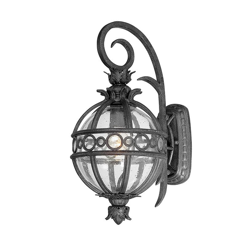 Troy Lighting Canada - B5001-FRN - One Light Wall Lantern - Campanile - French Iron