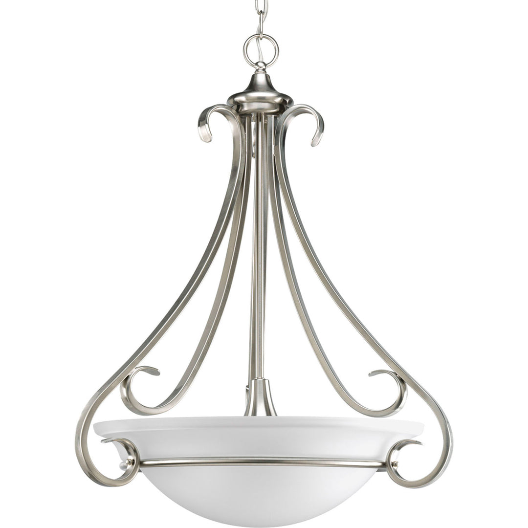 Progress Canada - P3847-09 - Three Light Pendant - Torino - Brushed Nickel
