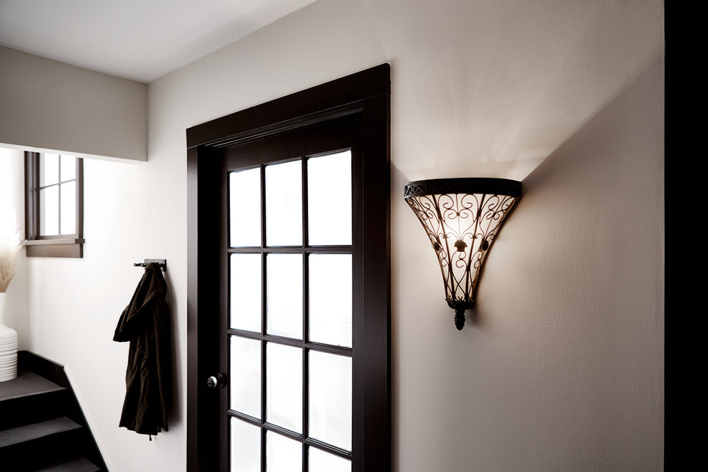 Kichler Canada - 45131TRZ - One Light Wall Sconce - Marchesa - Terrene Bronze