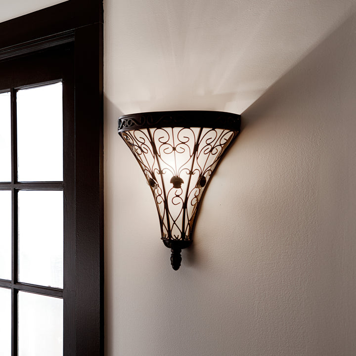 Kichler Canada - 45131TRZ - One Light Wall Sconce - Marchesa - Terrene Bronze