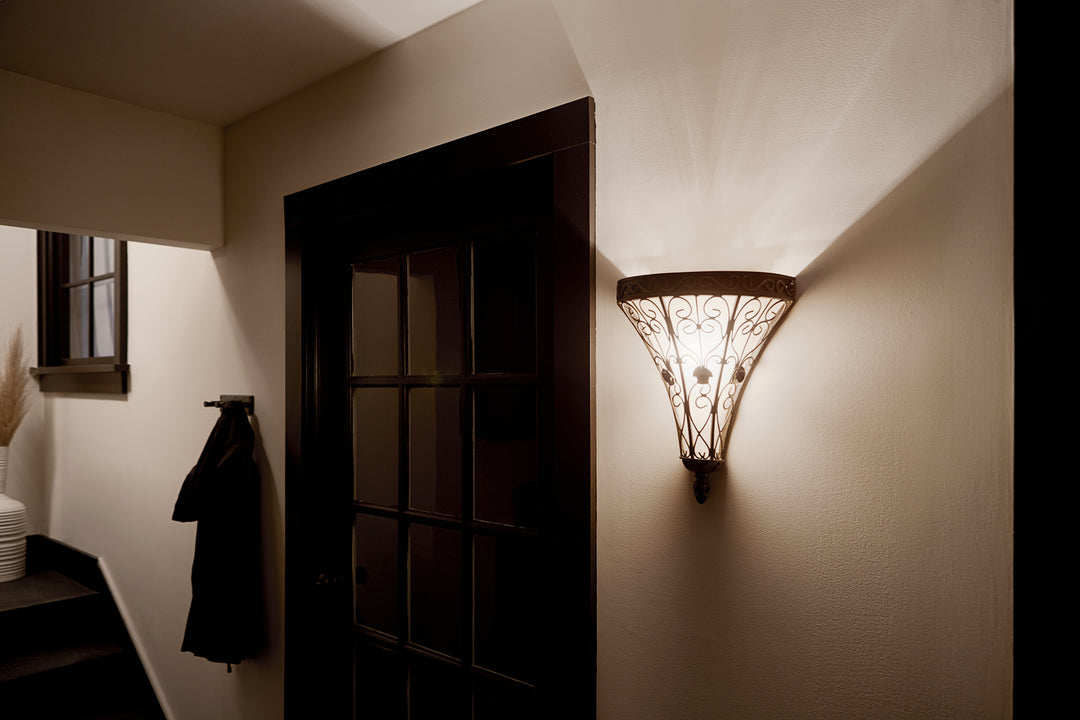 Kichler Canada - 45131TRZ - One Light Wall Sconce - Marchesa - Terrene Bronze