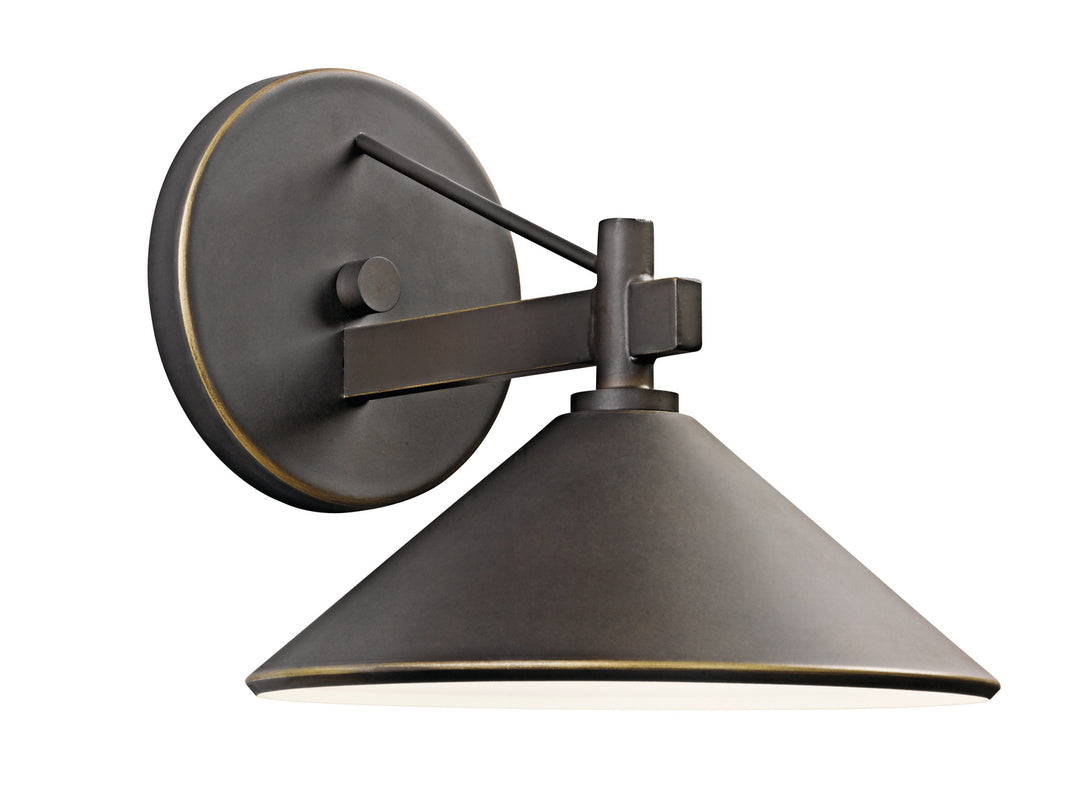 Kichler Canada - 49059OZ - One Light Outdoor Wall Mount - Ripley - Olde Bronze
