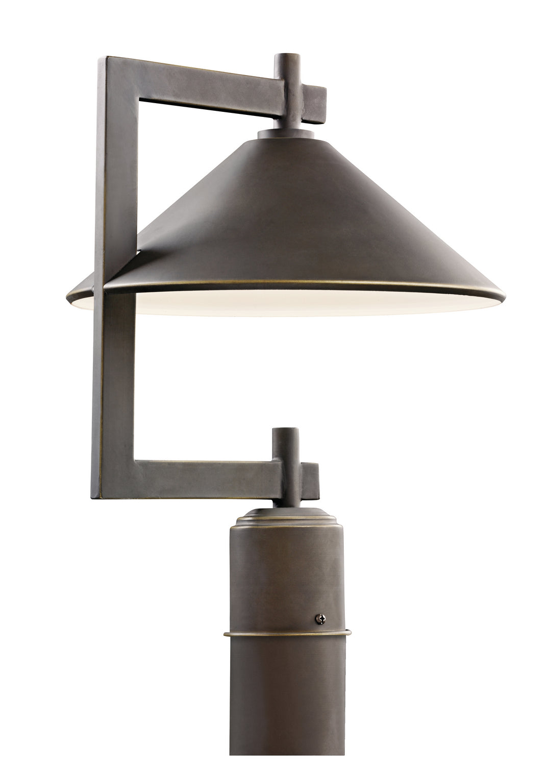 Kichler Canada - 49063OZ - One Light Outdoor Post Mount - Ripley - Olde Bronze