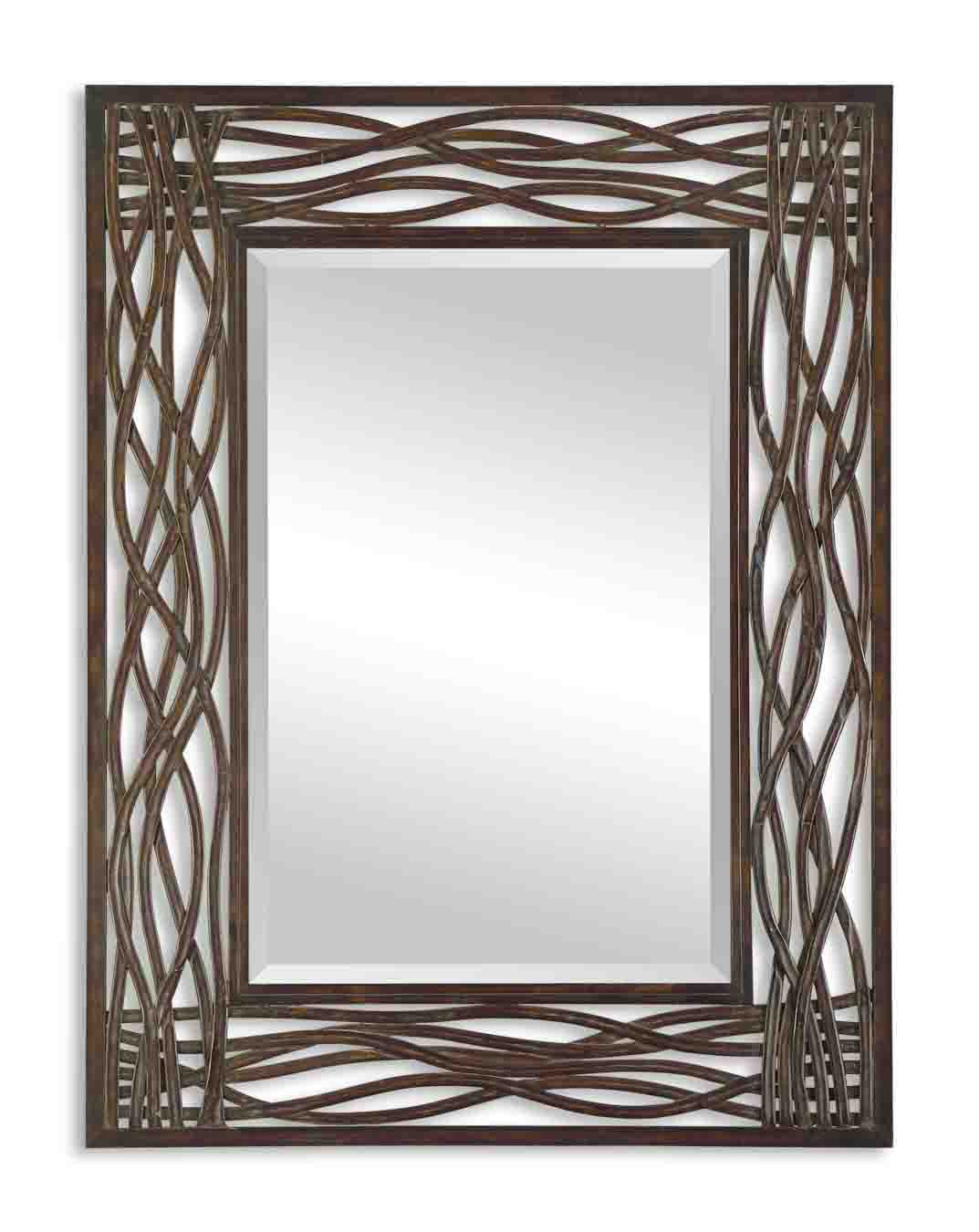 Dorigrass Mirror in Golden Brown Highlights - available from The Lighting Shoppe, trusted by Canadian homeowners