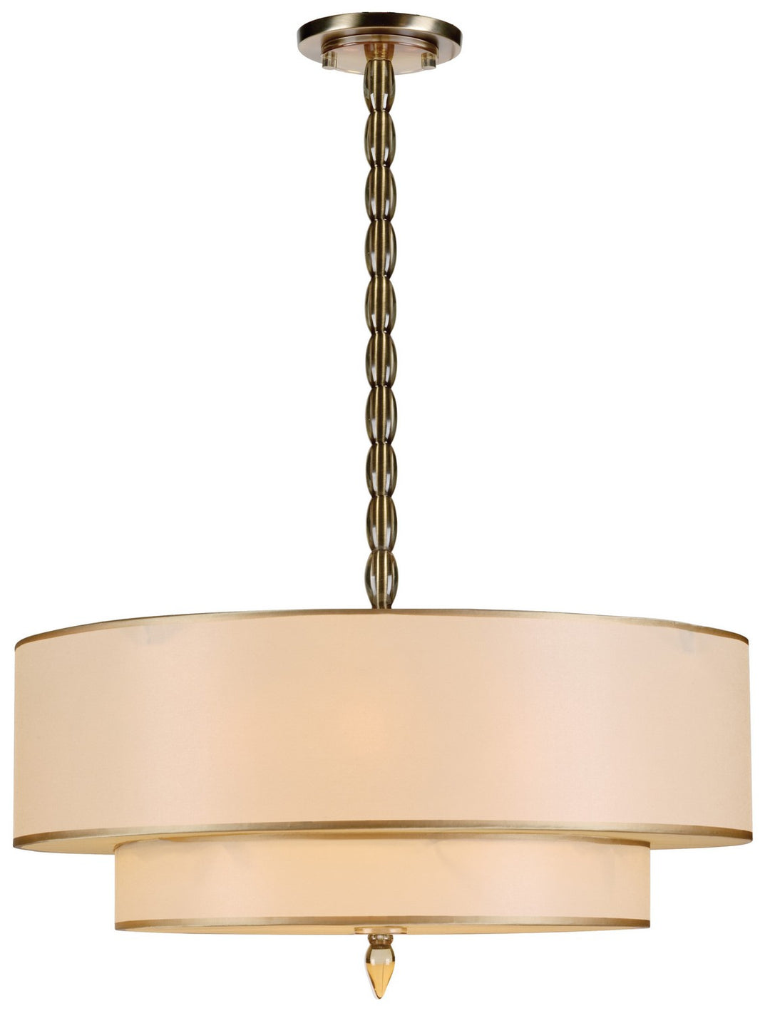 Luxo Five Light Chandelier in Antique Brass - available from The Lighting Shoppe, trusted by Canadian homeowners