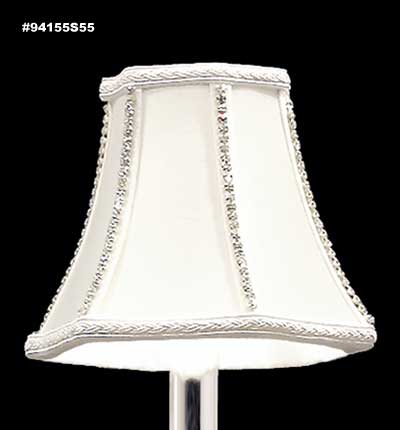 Shades & Accessories Shade with Crystal Jewels in Silver James R. Moder Canada