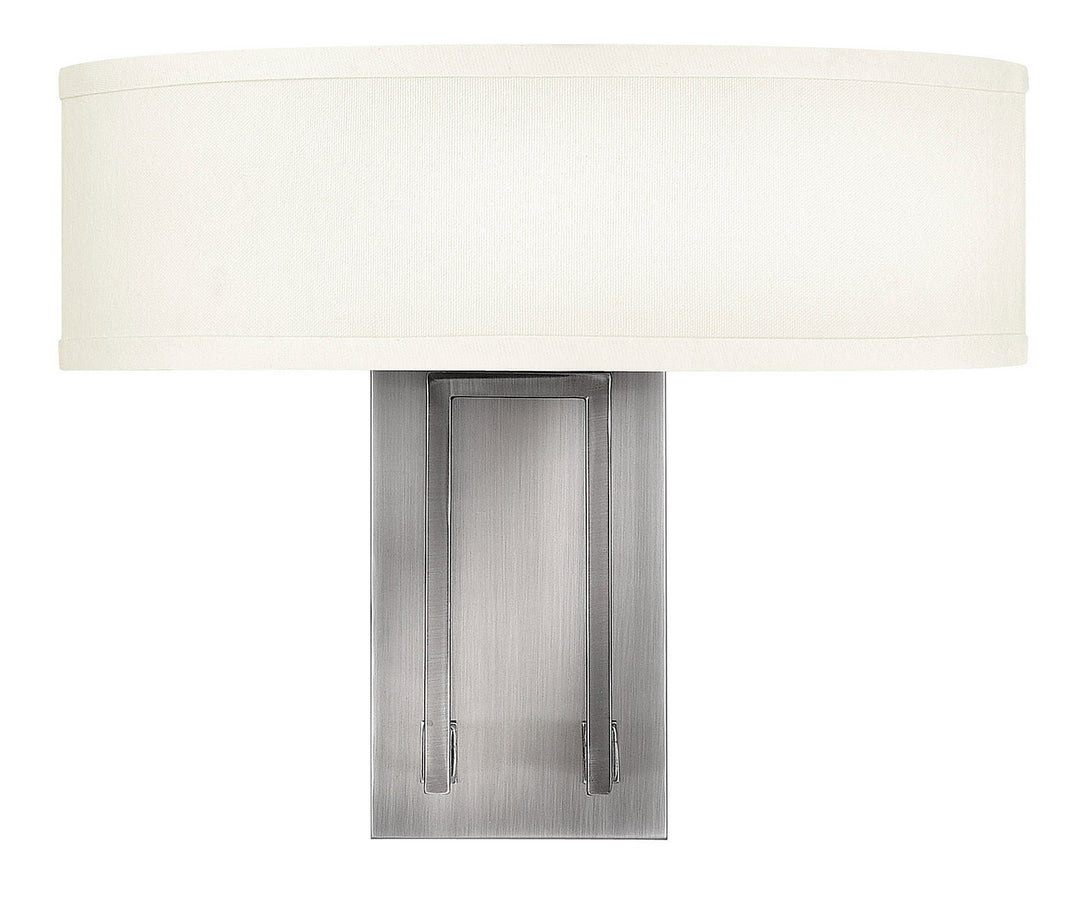 Hampton LED Wall Sconce in Antique Nickel - available from The Lighting Shoppe, trusted by Canadian homeowners