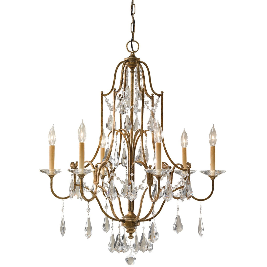 Generation Lighting Canada - F2478/6OBZ - Six Light Chandelier - Valentina - Oxidized Bronze