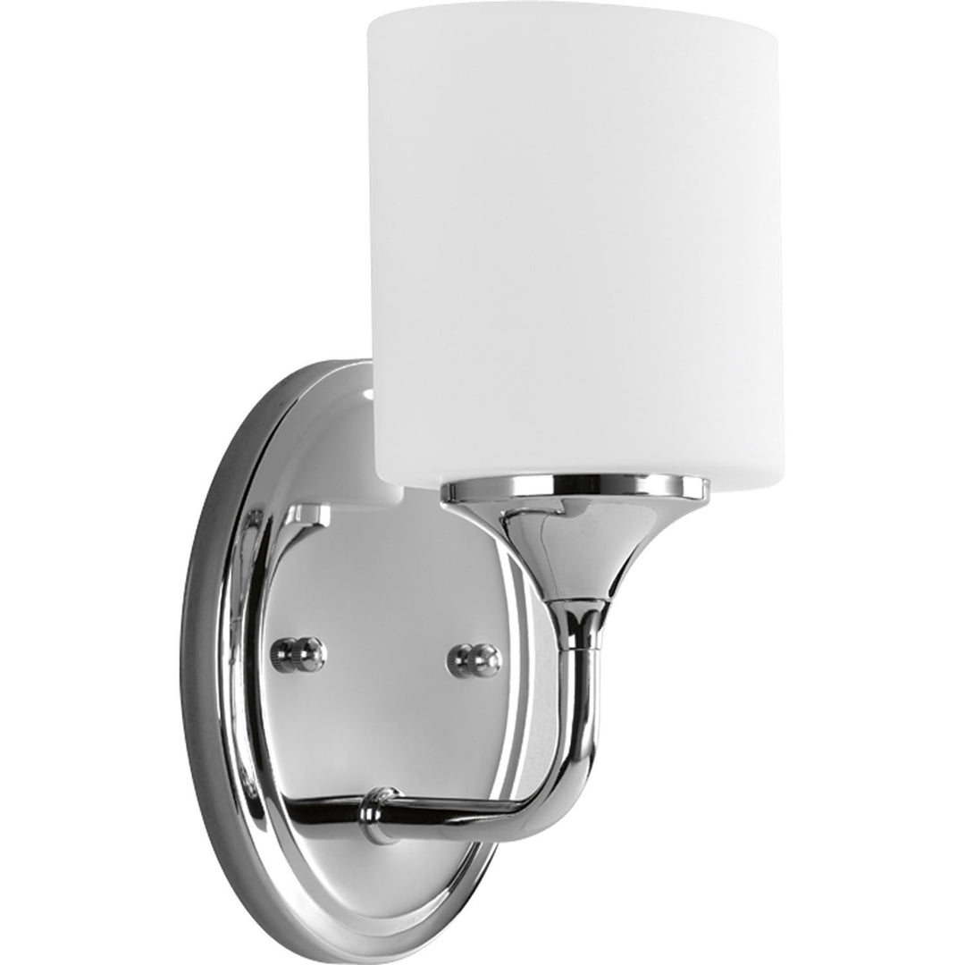 Lynzie One Light Bath in Polished Chrome - available from The Lighting Shoppe, trusted by Canadian homeowners
