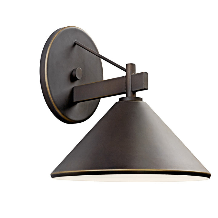 Kichler Canada - 49061OZ - One Light Outdoor Wall Mount - Ripley - Olde Bronze
