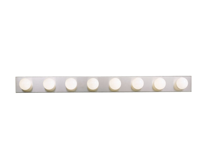 Kichler Canada - 628NI - Eight Light Linear Bath - Brushed Nickel
