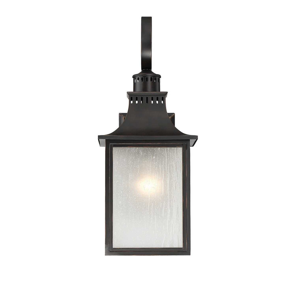 Monte Grande Three Light Wall Lantern in Slate Savoy House