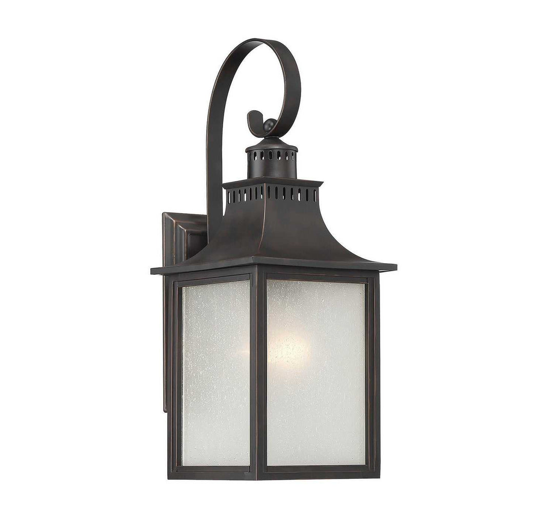 Monte Grande Three Light Wall Lantern in Slate Savoy House