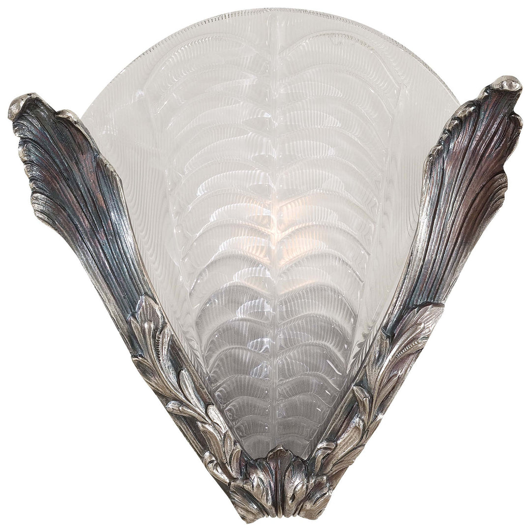 Metropolitan Family One Light Wall Sconce in Platinum - available from The Lighting Shoppe, trusted by Canadian homeowners