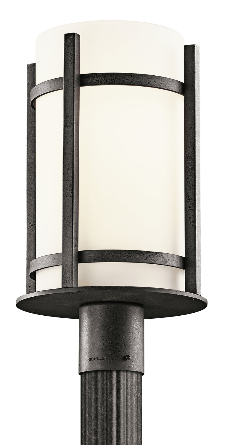 Kichler Canada - 49123AVI - One Light Outdoor Post Mount - Camden - Anvil Iron