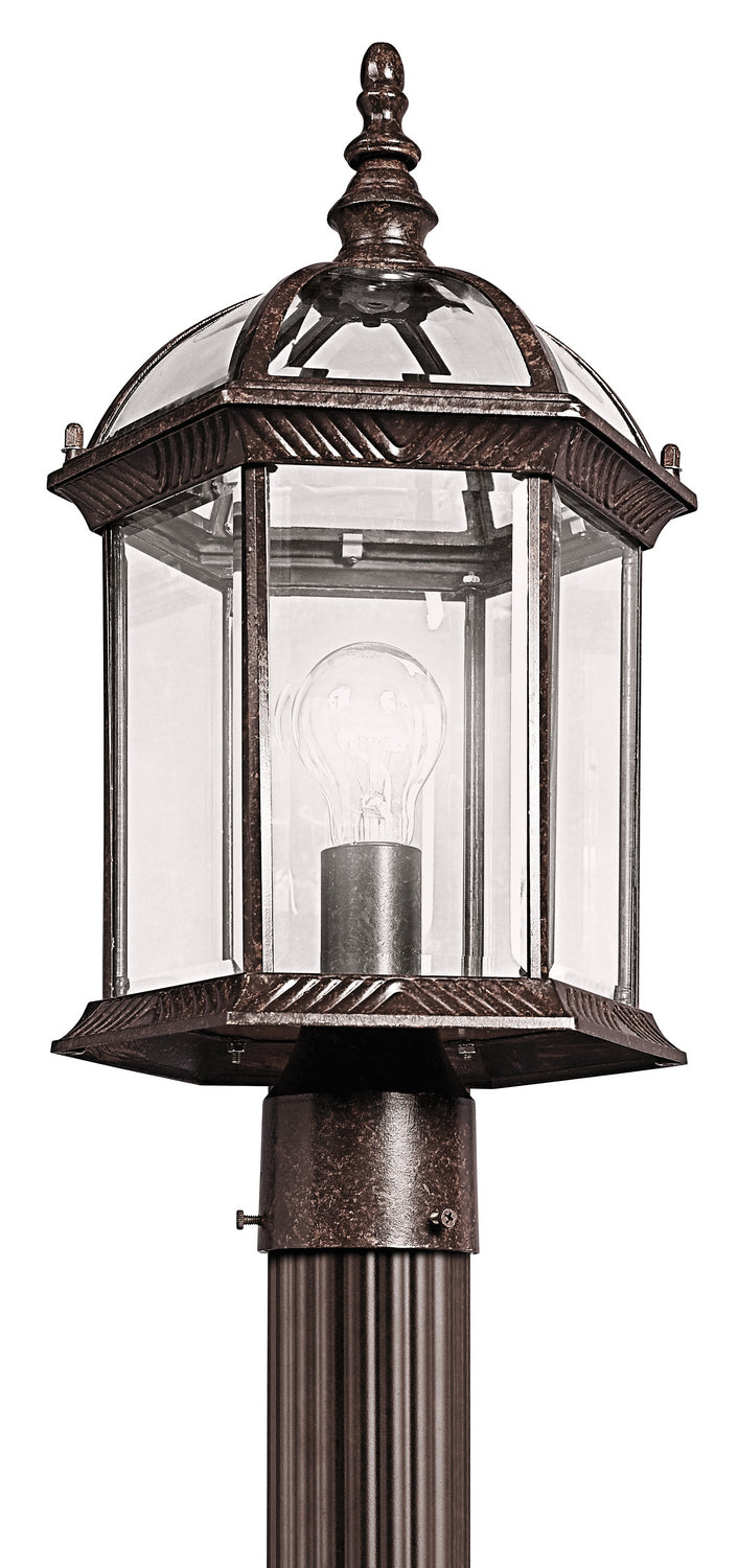 Kichler Canada - 49187TZ - One Light Outdoor Post Mount - Barrie - Tannery Bronze