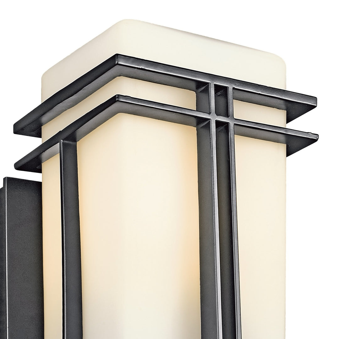 Kichler Canada - 49201BK - One Light Outdoor Wall Mount - Tremillo - Black