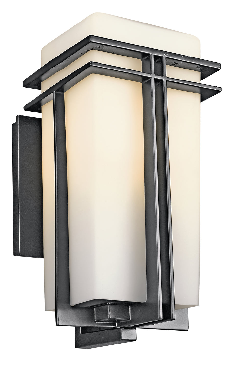 Kichler Canada - 49201BK - One Light Outdoor Wall Mount - Tremillo - Black